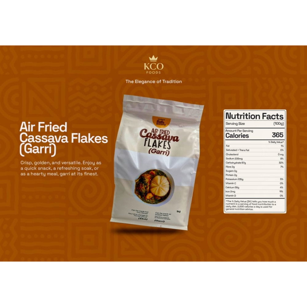 Cassava Flakes

